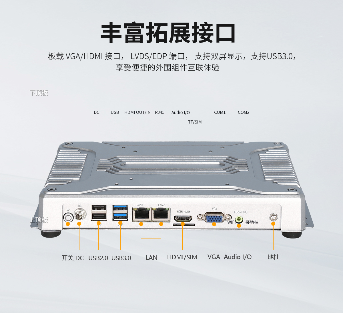 五代工控机电脑,工控机,工控机一体机,电脑工控机,精悍款电脑工控机